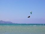 Kite surfing in Socotra
