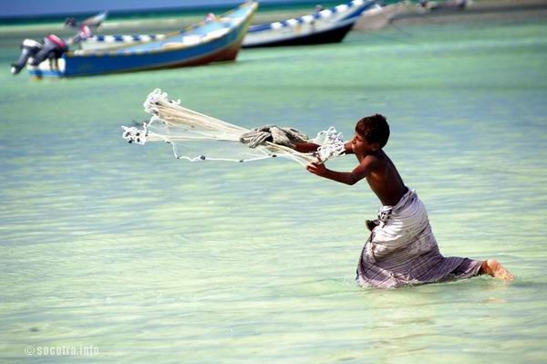 Socotra Picture of the Day: fishing in Socotra