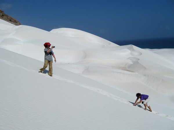 Socotra Picture of the Day: Sand dunes in the east of Socotra