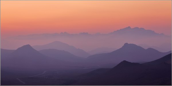 Socotra Picture of the Day: Sunset panoramas in the central part of the island