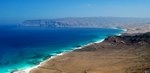 Trekking routes around Socotra: the pass between Shuab bay and beaches оf Net