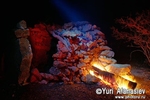 Socotra Picture of the Day: Night bonfire in the village of dreams