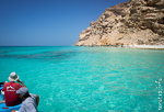 Socotra Picture of the Day: By boat to Shuab bay