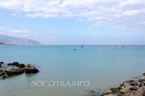 Sailing on Socotra island