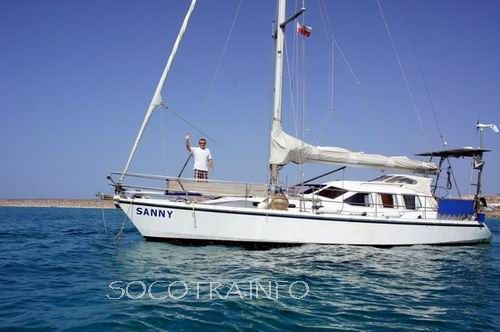 Sailing on Socotra island, Arabian Sea