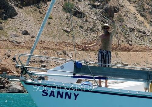 Sailing on Socotra island, Arabian Sea