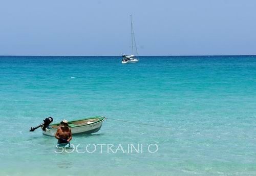 Sailing on Socotra island, Arabian Sea