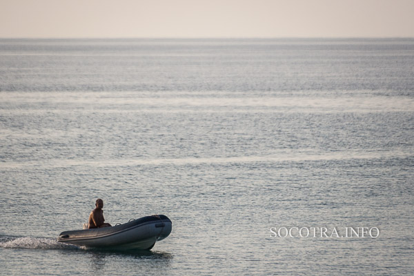 Sailing on Socotra island