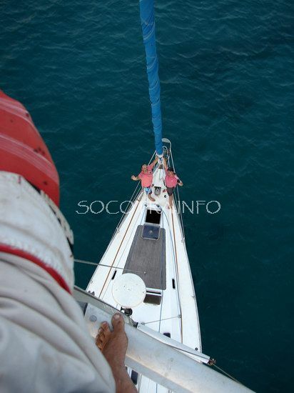 Sailing on Socotra island, Arabian Sea