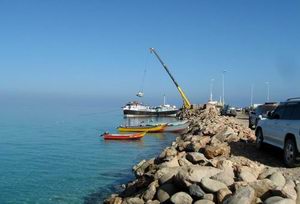 Socotra sea port Haulaf